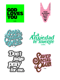Image 1 of Stickers / Pack and Individual  
