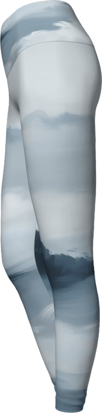 Image 1 of Misty Morning Yoga Leggings