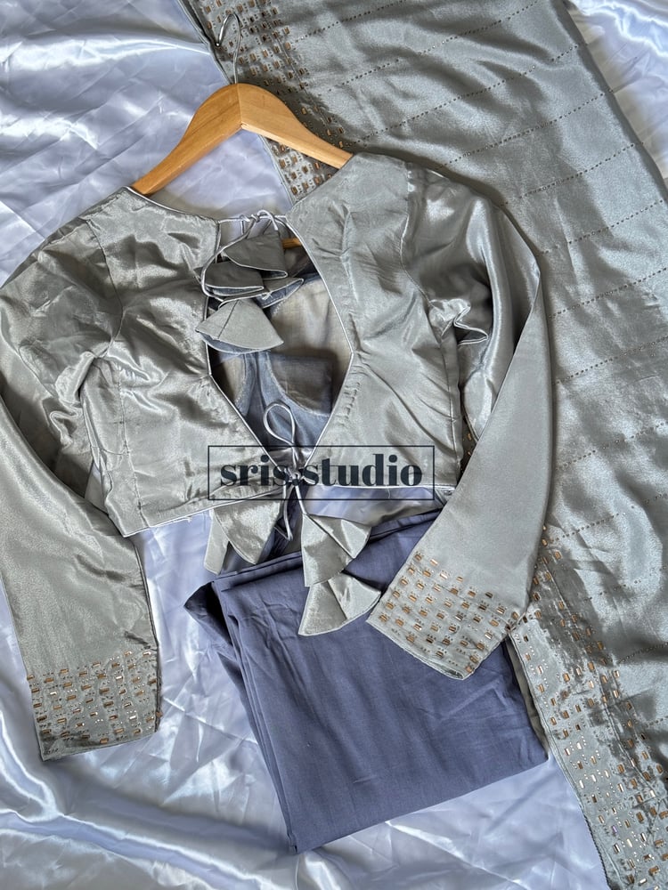 Image of Three piece saari set