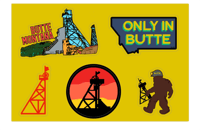 Butte Sticker Sheet