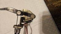 Image 6 of 240z (late 71) 72-73 Choke cable and lever mechanism with choke light switch