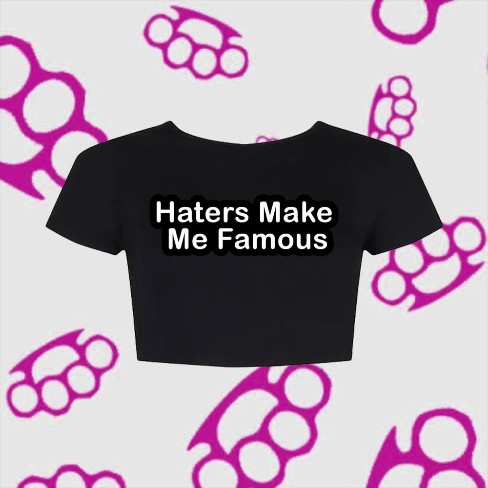 Haters Crop Top