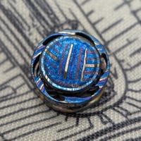 Spinning-Button Vortex 3.0 in Full Zircuti (BasketWeave Etched)