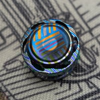 Spinning-Button Vortex 3.0 in Full Zircuti (BasketWeave Polished)