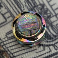 Spinning-Button Vortex 3.0 in Zircuti + Crystallized Ti(Pinkish)