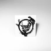 Image of MANGLED STATE "LEARN TO SUFFER" 1.25" BUTTON, LIM. 50