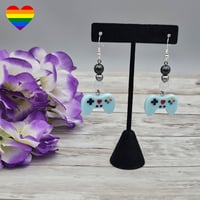 Image 1 of Demiboy Game Controller Earrings