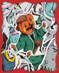 Image 1 of Spooky Stickers - 8 Designs