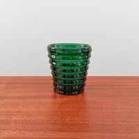 Image 1 of Aino Aalto Bölgeblick Green Glass Tumbler