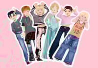Image 1 of P1HARMONY ensemble stickers