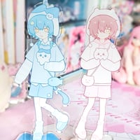 Image 1 of Towa Aoba x Chiikawa Acrylic Stands