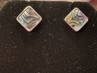 Image 3 of Abalone Shell Earrings