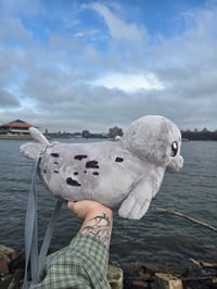 Image 3 of 40CM Harbor Seal Crossbody Bag PRE-ORDER