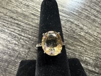 Image 3 of Large Citrine Ring