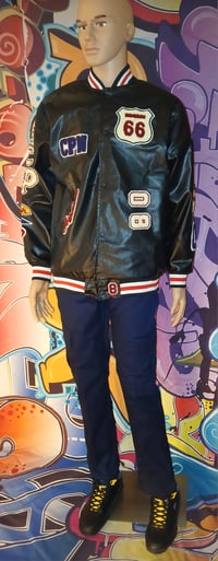 Image 1 of Men's black spring jacket size XXL 