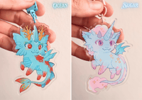 Image 2 of Little Dragons Acrylic Keychains