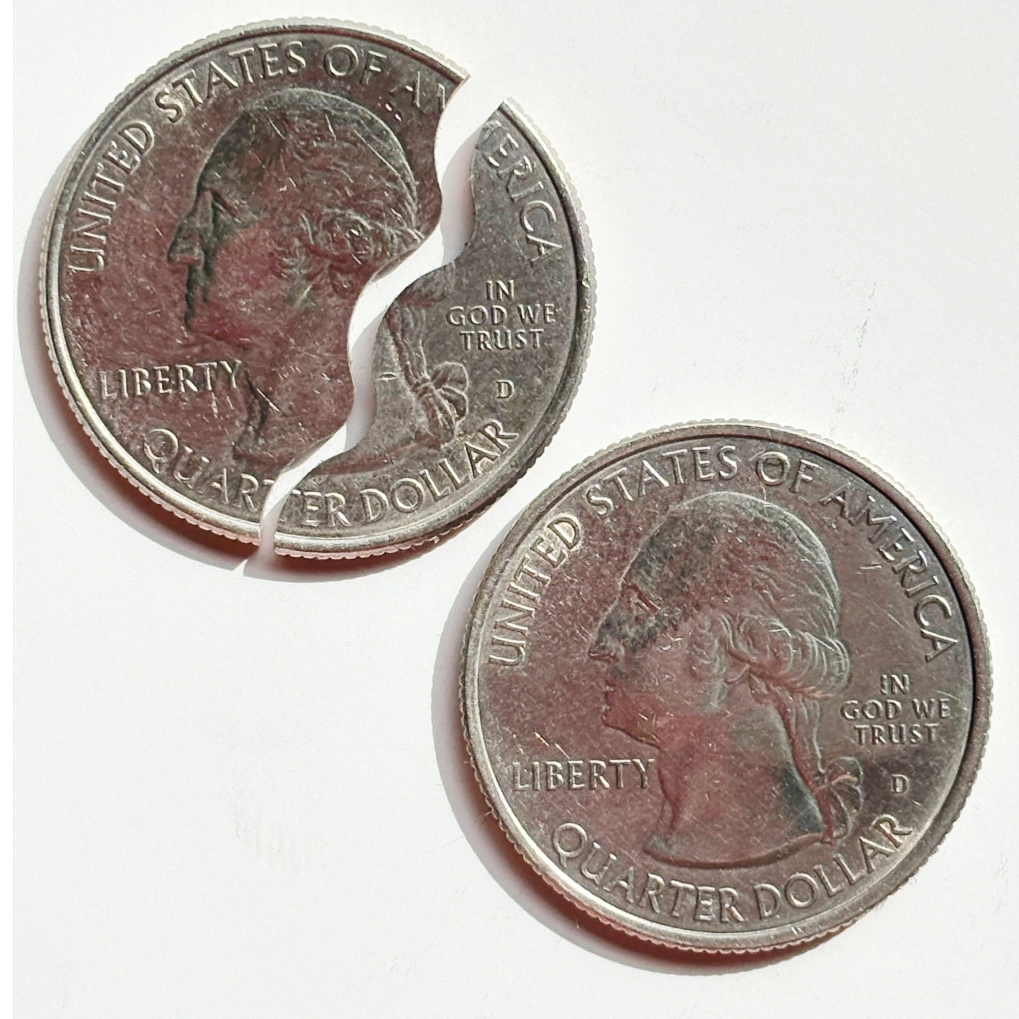Bite Out Quarter | Sterling Magic