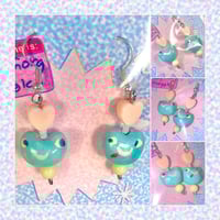 Image 2 of ✶ ☾ ✶ ceramic jewelery FROGS // keramikschmuck FRÖSCHE ✶ ☽ ✶