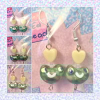 Image 3 of ✶ ☾ ✶ ceramic jewelery FROGS // keramikschmuck FRÖSCHE ✶ ☽ ✶