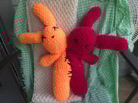 Image 1 of FrankenRabbit (orange/red)