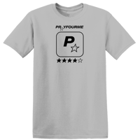 4 STAR TEE *ICE GREY*