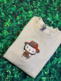 Peso Cat Embroidered Sweatshirt