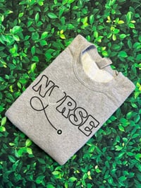 Image 2 of Nurse Stethoscope Embroidered Sweatshirt