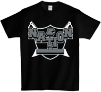Black and Silver Tee