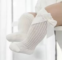 Image 7 of Babydoll Bow Socks