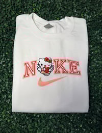 Image 1 of Angel Heart Embroidered Sweatshirt