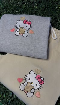 Image 2 of Concha-Cat Embroidered Sweatshirt