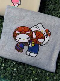 Image 1 of Spider-Switch Embroidered Sweatshirt