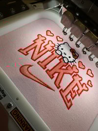 Image 3 of Floating Hearts Embroidered Sweatshirt