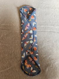 Image 4 of Organic Cotton 7 Pad Set- Midnight Moths in Flight 