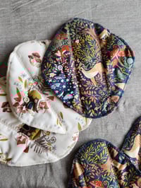 Image 4 of Organic Cotton Pad Set of 7 - Mushrooms & Forest Friends