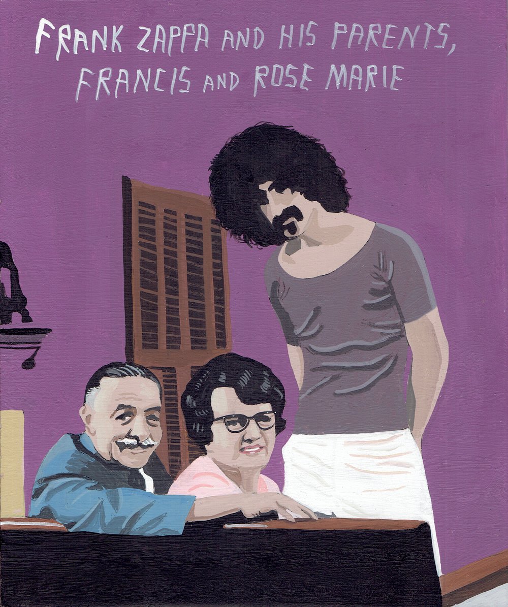 Image of FRANK ZAPPA AND HIS PARENTS