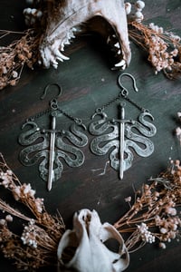 Image 1 of Serpents Sword ear hangers