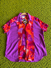 Image 1 of 1980s CM Shapes Shortsleeve Blouse