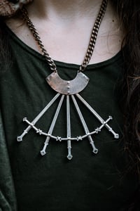 Image 2 of Swords and Armor necklace