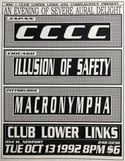 C.C.C.C. “Live At Club Lower Links” DVD (Tribe Tapes)