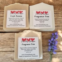 Image 3 of Organic Fragrance Free Gift Set, Goat Milk & Tallow Soap Bar, FREE SHIPPING