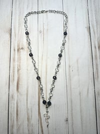 Image 2 of Handmade Crystal Snake Necklace 