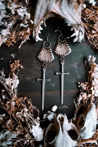 Image 1 of Swords and Armor earrings