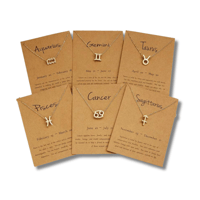 Image 3 of Zodiac Sign Necklace