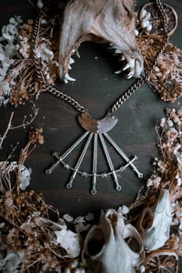 Image 3 of Swords and Armor necklace