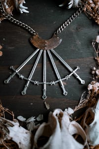 Image 4 of Swords and Armor necklace