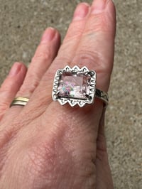 Image 5 of Morganite ring size 8