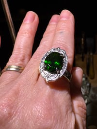 Image 1 of Chrome diopside size 6.5