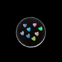 Image 1 of Opal Heart Tooth Gem | Opal Heart  | Opal Heart Tooth Charm 