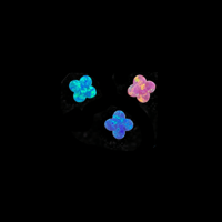 Image 1 of Opal Clover | Mini Opal Clover Crystals | Opal Clover Crystal Gems | Premium Opal Clover